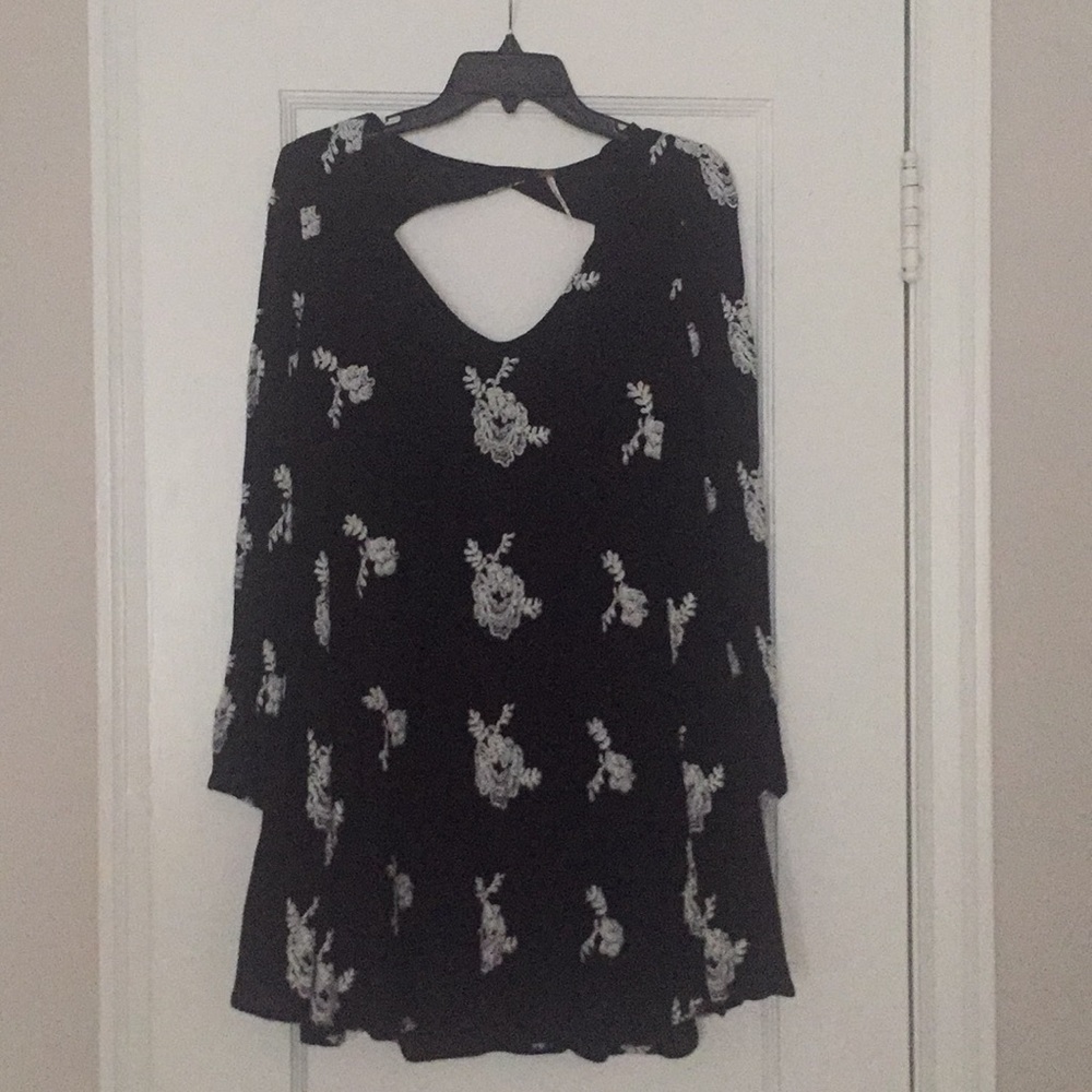 Free People mini floral dress